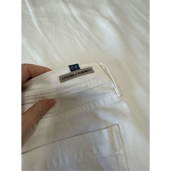 NWT Citizens of Humanity Dani Cropped Straight Leg Size 29 With a Rolled Cuff - Picture 8 of 10